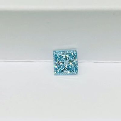 Loose Lab Made Diamonds Blue Diamonds Princess Lab Grown Diamond دارای گواهی الماس شل
