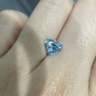 Synthetic Heart Shape Lab Grown Pink Diamonds 1.27ct IGI Certificate VS1