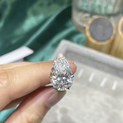 گلابی شکل CVD Lab Grown Diamond VVS2 گواهی IGI قابل تنظیم 0.74 قیراط