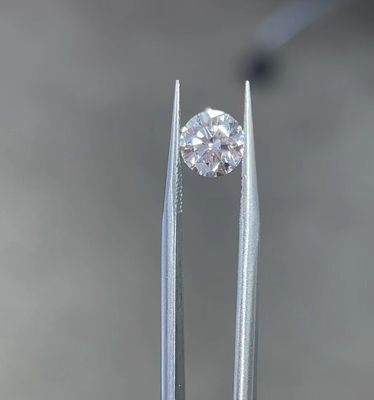 اندازه بزرگ 4ct آزمایشگاهی ساخته شده الماس مصنوعی سفید گرد برش درخشان گواهی IGI