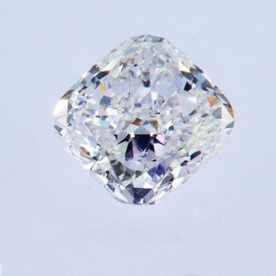 3.2ct CVD آزمایشگاهی رشد کرده الماس های سفید شکل بالش مربع IGI برای جواهرات گواهی شده