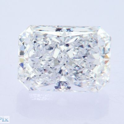 اندازه بزرگ 4+Ct آزمایشگاه رشد CVD سفید الماس شکل درخشان تابش IGI گواهینامه