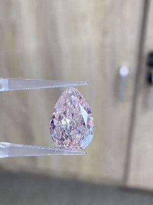 4CT برش لابراتوار الماس های صورتی برای جواهرات دکوراسیون گردنبند حلقه های آویز