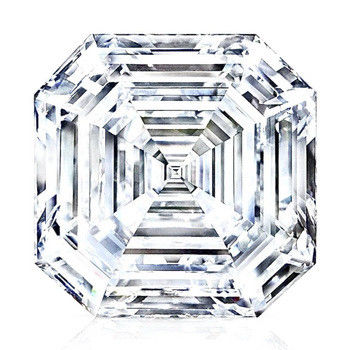 2CT کیفیت خوب آزمایشگاه رشد CVD سفید الماس های آزاد شکل Asscher گواهینامه IGI