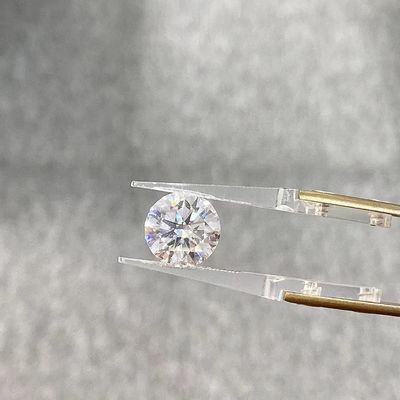اندازه بزرگ گرد برلیانت برش 4.01CT آزمایشگاه ساخته شده الماس F VS با گواهینامه IGI