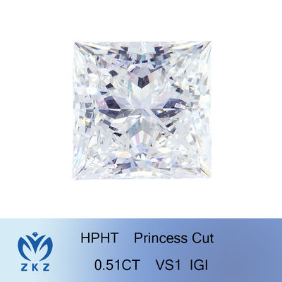 0.51 قیراط High Polish Lab Grown White Diamond VS1 Grade Clarity