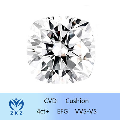 اندازه بزرگ 4CT+ شکل بالش CVD آزمایشگاه رشد الماس منبع اصلی کارخانه