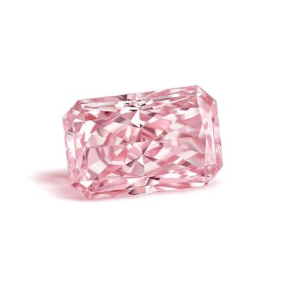 1.13ct لابراتوار شکل تابش رنگ صورتی روشن ساخته شده مواد کربن الماس VVS با گواهینامه IGI